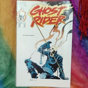 *MARVEL COMICS GHOST RIDER Comic Book Snowblinded! 21 JAN 1991